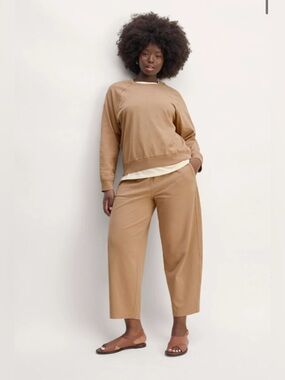 New Everlane THE OFF-DUTY BARREL PANT in Chanterelle  Size S
